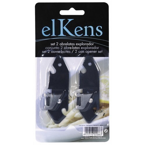 SET 2 ABRELATAS ELKENS EXPLORADOR 8CMS